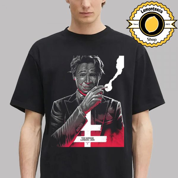 President Band Special Poster At The Garage London 2025 Artwork By Luke Preeke Unisex T-Shirt