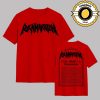 Rockmaraton Festival 2025 Merch Hoodie Two Wolves At Szalki-sziget In Dunaújváros Hungary On July 2-5 2025 Unisex Zip Hoodie