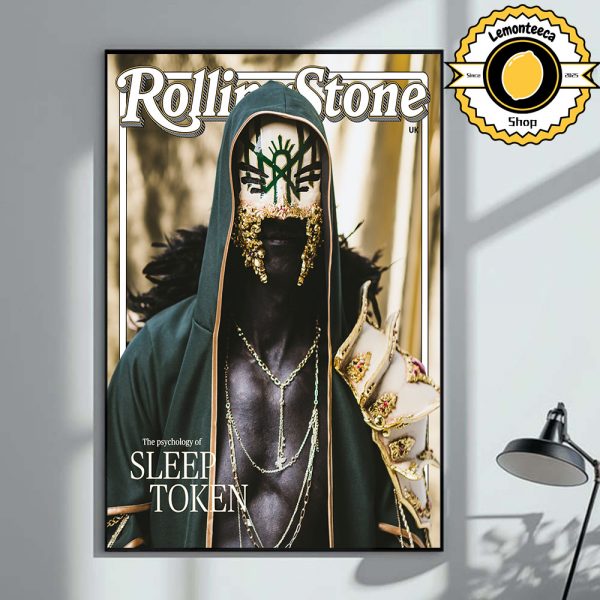 Rolling Stone UK X The Psychology Of Sleep Token 2025 Magazine Home Decor Poster Canvas