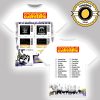 Scorpions European Tour 2025 Celebrating 60 Year Of Rock 2025 Stamp Set Briefmarken-Set Scorpions Universe All Over Print Shirt