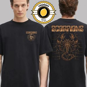 Scorpions European Tour 2025 Celebrating 60 Year Of Rock 2025 Discography Two Sided Unisex T-Shirt