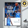 Juju Watkins Are 2025 ESPYS Best College Athlete Women’s Sports NCAA Home Decor Poster Canvas