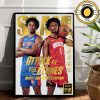 Slam 257 Cover Gold Metal Poster Ausar Thompson And Amen Thompson Attack Of The Clones NBA 2025 House Decor Poster Canvas