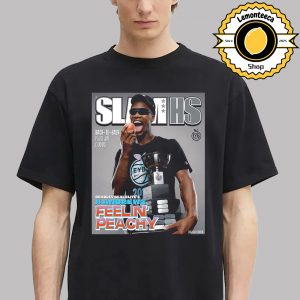 SlamHS 2025 Nike Peach Jam Champion Cover Poster Bradley Beal Elite’s JJ Andrews Feelin Peachy NCAA Unisex T-Shirt