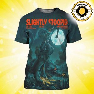 Slightly Stoopid The Sun 2025 Merchandise Poster At Moody Amphitheater In Austin TX On July 11 2025 All Over Print Shirt