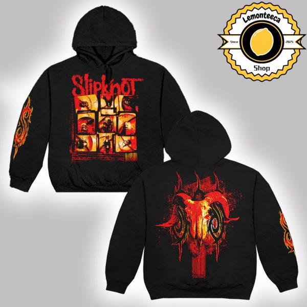 Slipknot 25th Anniversary Merch Square Unisex Pullover Hoodie
