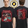 Slipknot 25th Anniversary Merch Tee Self Titled Track List Two Sided Unisex T-Shirt