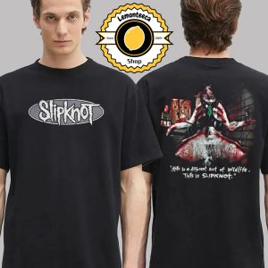 Slipknot 25th Anniversary Merch Tee This Is Slipknot Two Sided Unisex T-Shirt