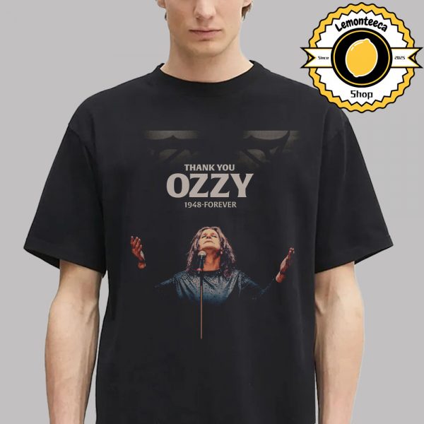 Thank You Ozzy Osbourne Rest In Peace 1948 Forever Unisex T-Shirt