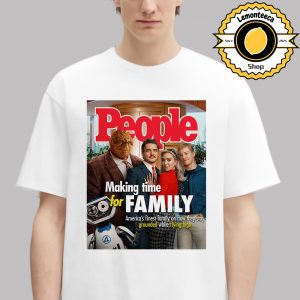 The Fantastic Four On The Cover Of People Magazine 2025 Making Time For Family Unisex T-Shirt