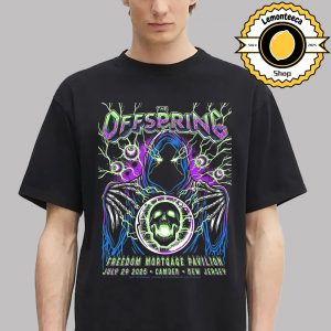 The Offspring Official Poster In Camden New Jersey At Freedom Mortgage Pavilion On July 29 2025 Unisex T-Shirt