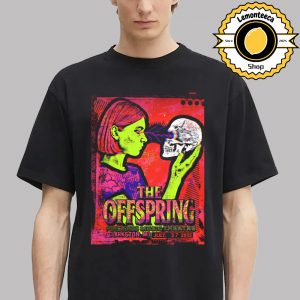 The Offspring Supercharged Worldwide In 25 Tonight Poster In Clarkston MI At Pine Knob Music Theatre On July 27 2025 Unisex T-Shirt