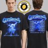 The Offspring Supercharged Worldwide North American Tour 2025 Merch Tee Spark Plug Skeleton 2025 Tour Two Sided Unisex T-Shirt