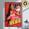 WSlam ASW 25 Cover Poster Aliyah Boston There She Go Indy 2025 WNBA All Star Home Decor Poster Canvas