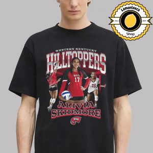 Western Kentucky Hilltoppers Cover Alivia Skidmore WKU NCAA Unisex T-Shirt