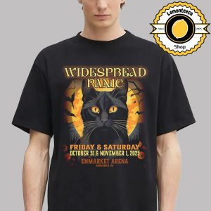 Widespread Panic Event Poster At Enmarket Arena In Savannah GA On October 31 And November 1 2025 Unisex T-Shirt