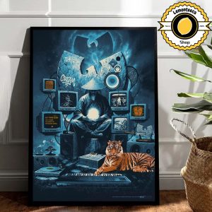 Wu Tang Clan Event Poster At Nationwide Arena In Columbus OH On July 9th 2025 Home Decor Poster Canvas