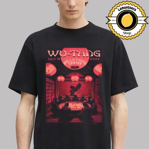Wu Tang Clan Event Poster At Wells Fargo Center Arena In Philadelphia Pennsylvania On July 18 2025 Unisex T-Shirt