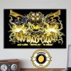 The Offspring Supercharged Worldwide North American Tour 2025 Date List Schedule Home Decor Poster Canvas