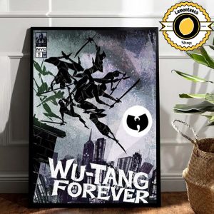 Wu Tang Clan NYC 2025 Pop Up Poster At Madison Square Garden In New York City On July 16th 2025 Home Decor Poster Canvas