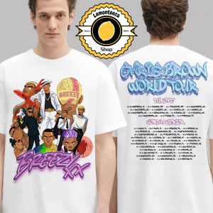 Breezy Bowl XX Chris Brown Stadium World Tour 2025 20 Year Of Chris Brown Merch Tee Chris Brown Anime In Detroit MI On August 7 8 2025 Two Sided Unisex T-Shirt
