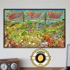 New 70th Anniversary Poster For Godzilla Home Decor Poster Canvas