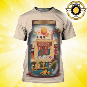 Tedeschi Trucks Band Event Poster At Hayden Homes Amphitheater In Bend Oregon On August 7 8 2025 All Over Print Shirt