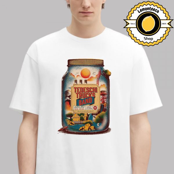 Tedeschi Trucks Band Event Poster At Hayden Homes Amphitheater In Bend Oregon On August 7 8 2025 Unisex T-Shirt