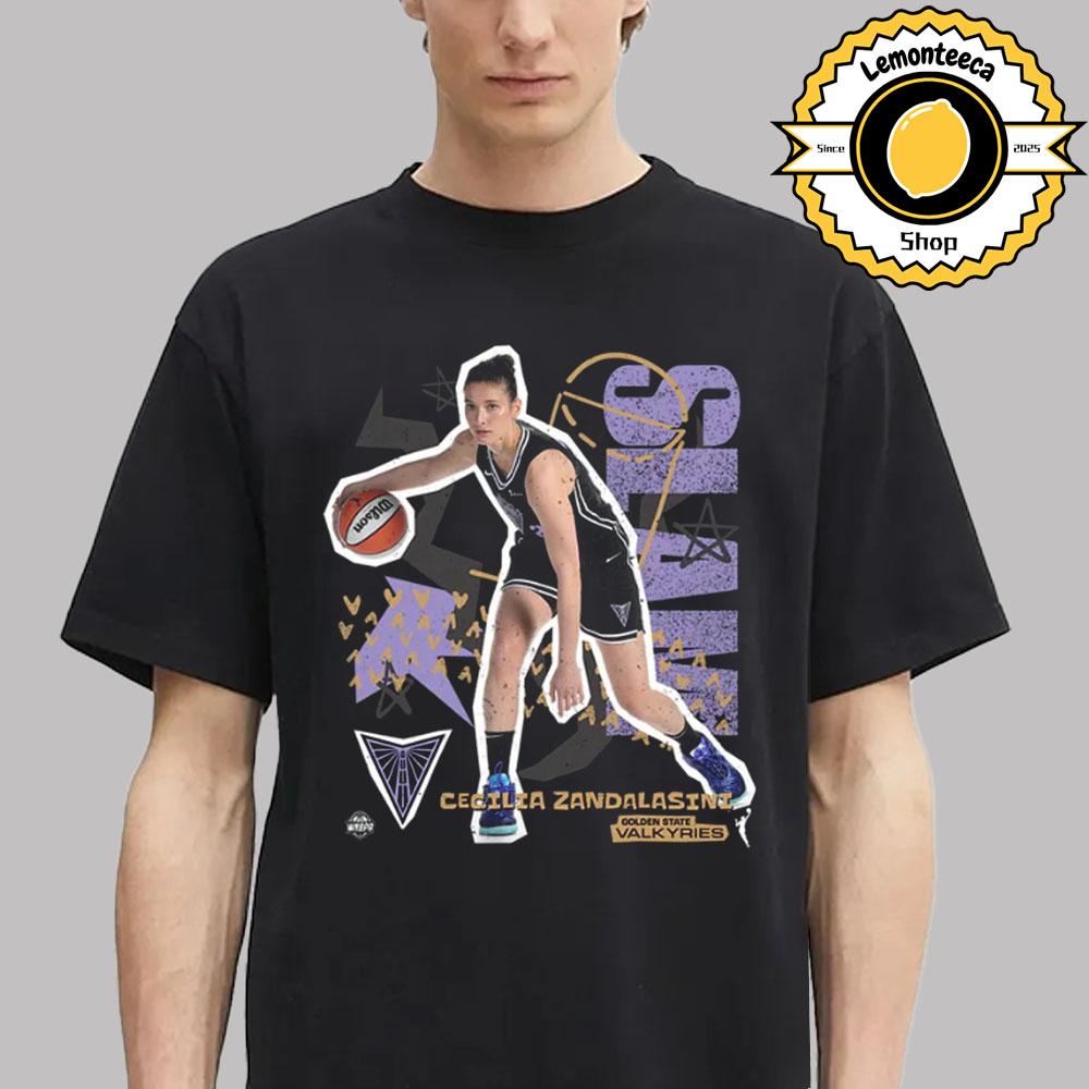 WSlam Cover Tee Cecilia Zandalasini Golden State Valkyries WNBA Unisex T-Shirt