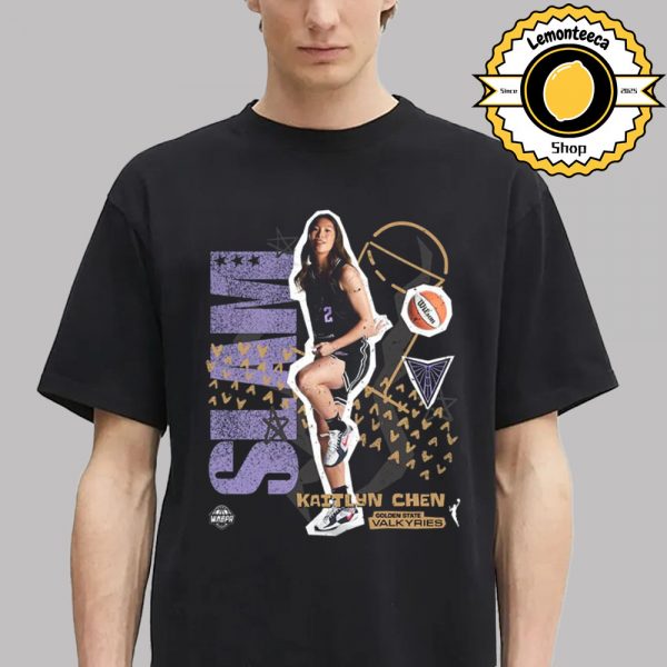 WSlam Cover Tee Kaitlyn Chen Golden State Valkyries WNBA Unisex T-Shirt