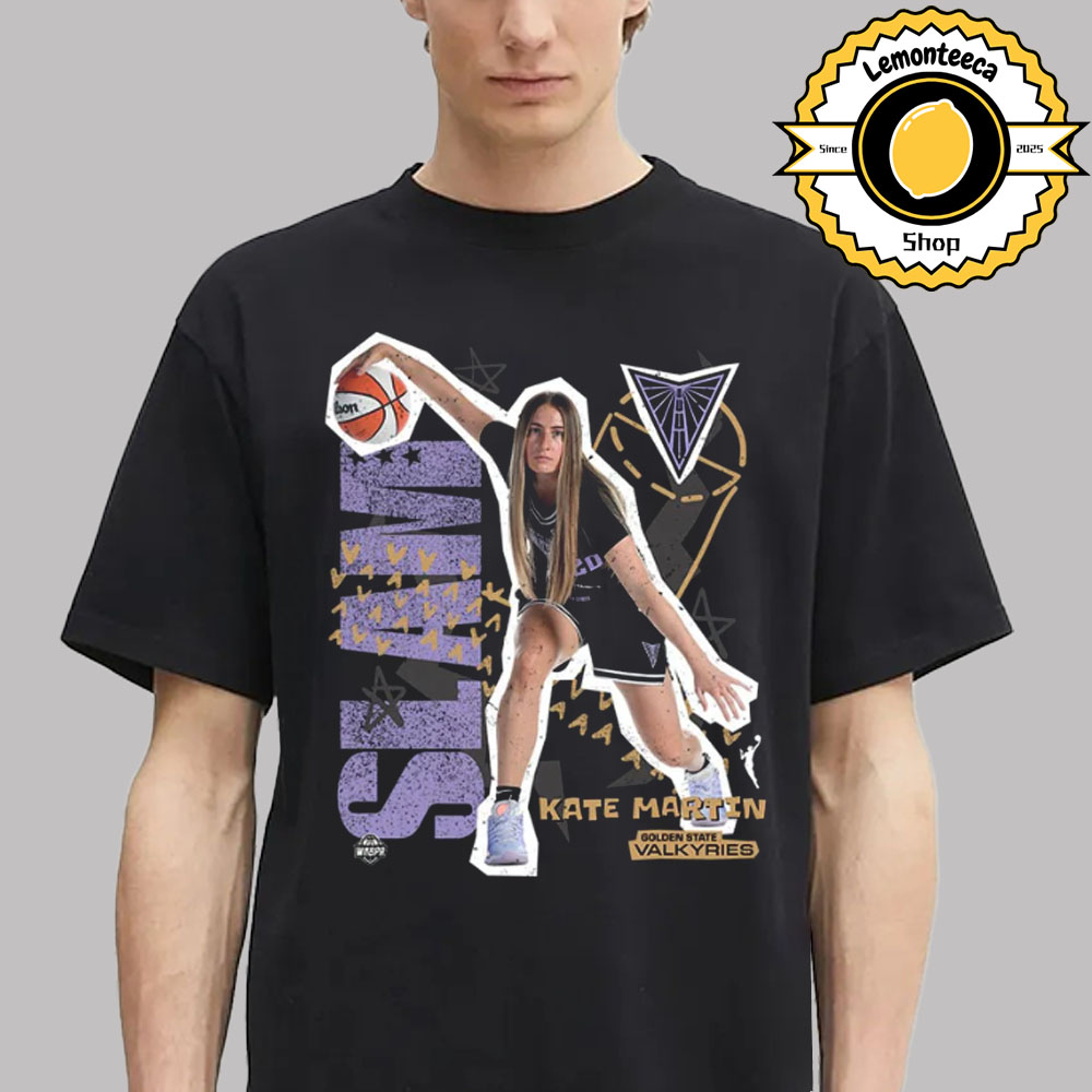 WSlam Cover Tee Kate Martin Golden State Valkyries WNBA Unisex T-Shirt