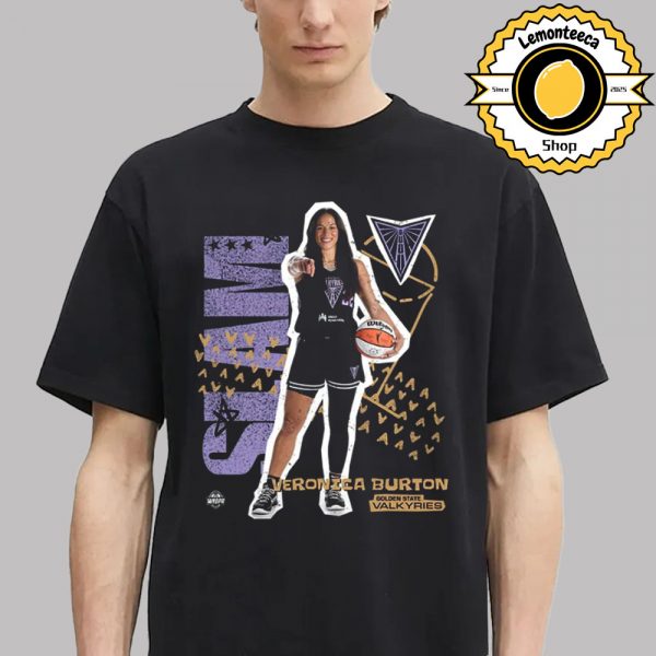 WSlam Cover Tee Veronica Burton Golden State Valkyries WNBA Unisex T-Shirt