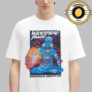 Widespread Panic Event Tee In Indianapolis IN At The Everwise Amphitheater At White River State On August 8th And 9th 2025 Unisex T-Shirt